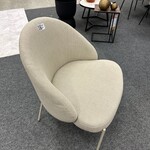 Fauteuil Karin, geweven, beige